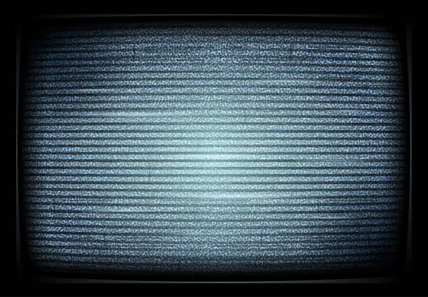 Vector illustration of No signal TV illustration. interference. Noise tv screen interfering signal. retro televisor. Television noiseю. Vector illustration