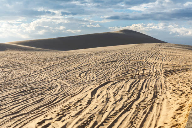 istock Yellow sand desert in Mui Ne, Vietnam 1056373968