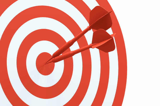 istock Dart in Bull's Eye 1056380604