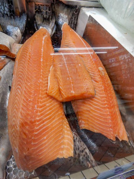 istock Fish showcase, Mercado Central in Belo Horizonte, Minas Gerais 1056380610