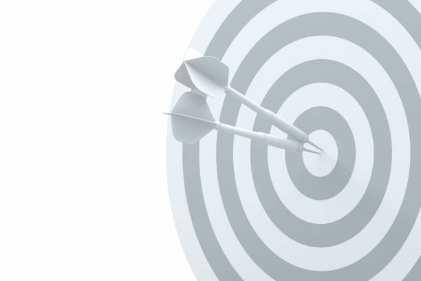 istock Dart in Bull's Eye 1056381568