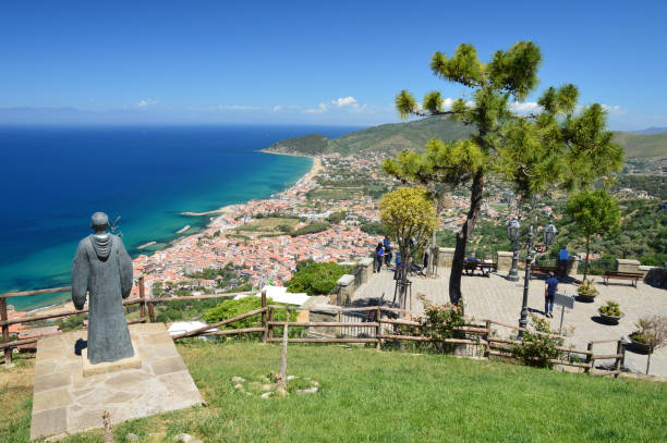 istock Castellabate between sea and hill 1056392666