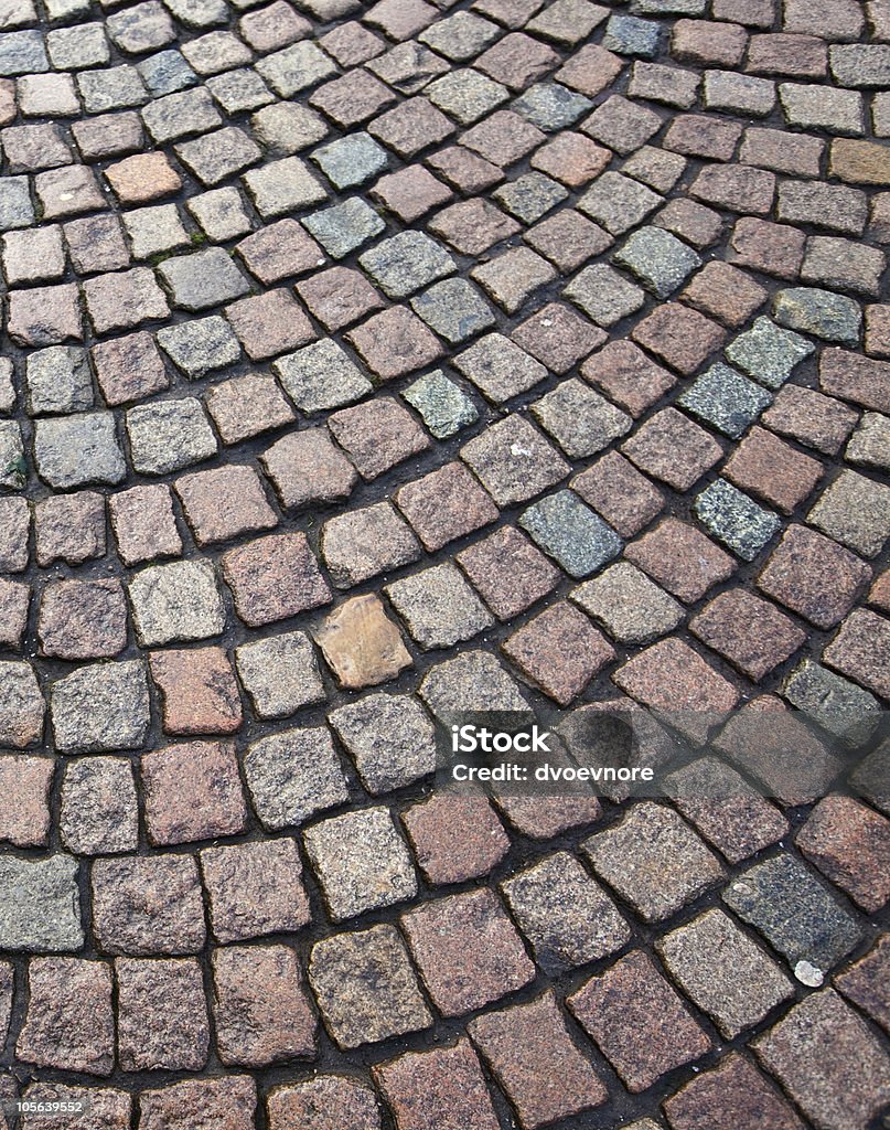 Cobbled Road  Abstract Stock Photo