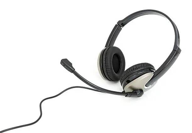 Stereo headphones for listening of qualitative music with microphone