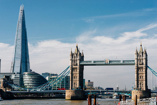 Buildings and landmarks in London, UK