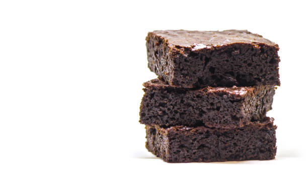 istock Chocolate brownie. Homemade baking. Selective focus. Food. 1056398590