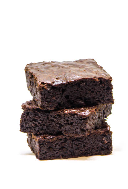 istock Chocolate brownie. Homemade baking. Selective focus. Food. 1056398592