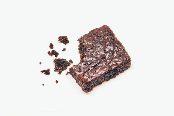 istock Chocolate brownie. Homemade baking. Selective focus. Food. 1056398604