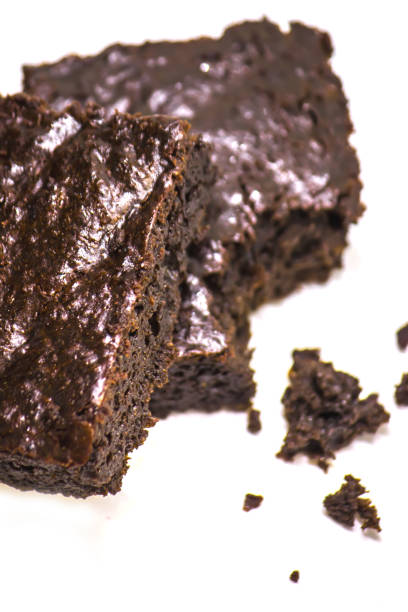 istock Chocolate brownie. Homemade baking. Selective focus. Food. 1056398620