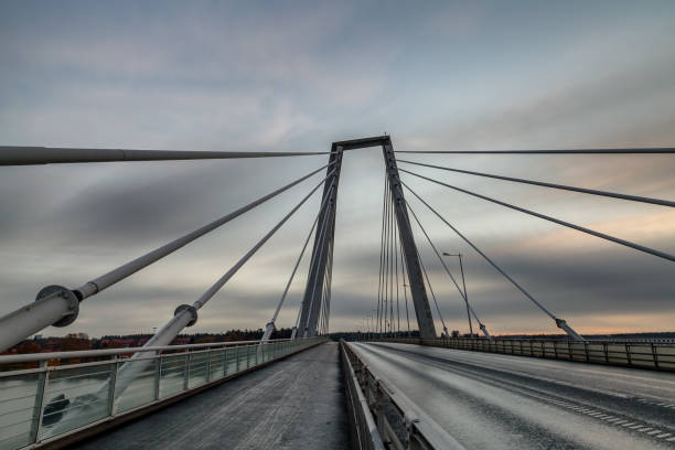 istock Bridge in Umea, Sweden 1056402256