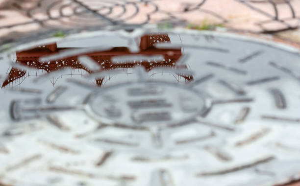 istock Reflection of Giant Swing in puddle after the rain 1056412918