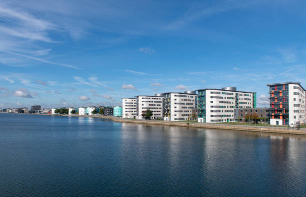 University of east London Campus Accommodation blocks at the university of east London .
Also showing the royal Albert dock london docklands stock pictures, royalty-free photos & images