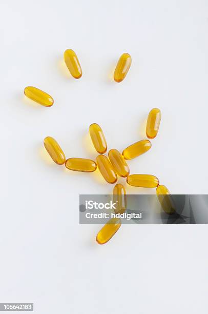 Vitamin Capules Stockfoto und mehr Bilder von Farbbild - Farbbild, Fischöl, Fotografie