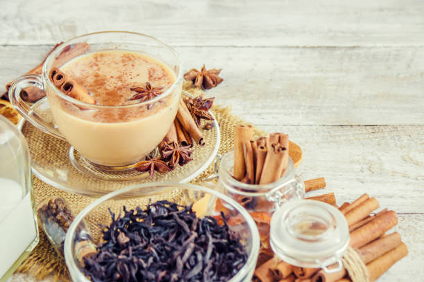 istock Masala tea. Selective focus. Food and drink. 1056423250