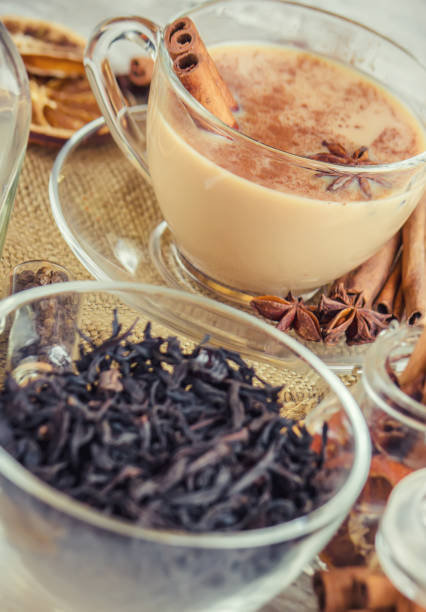 istock Masala tea. Selective focus. Food and drink. 1056423282