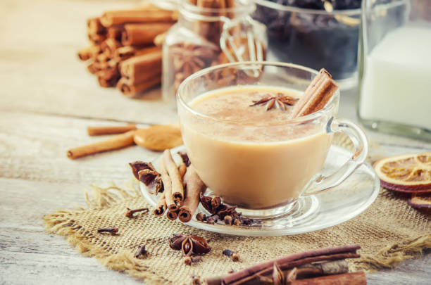 istock Masala tea. Selective focus. Food and drink. 1056423868