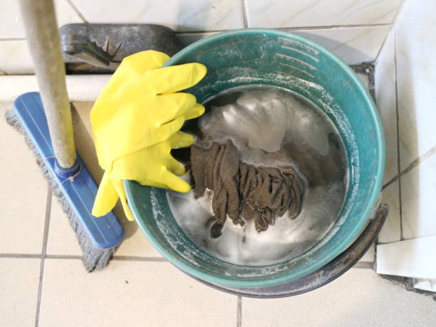 istock cleaning bucket and mop 1056424744