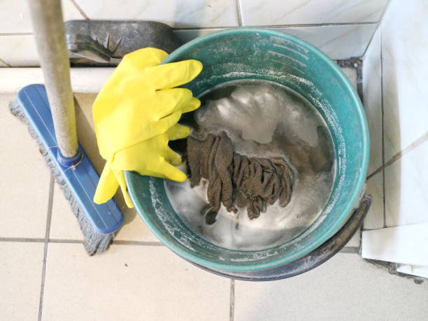 istock cleaning bucket and mop 1056424818