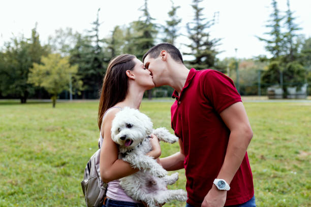 istock Dogs are a real chick magnet! 1056430666