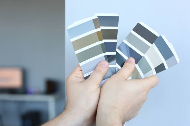 istock Color print of pantone statistics offset 1056448702