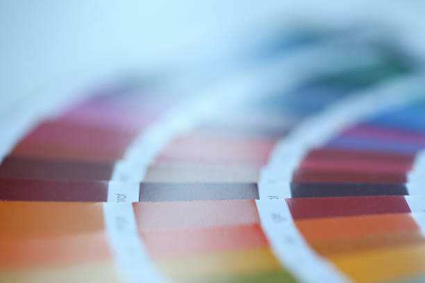 istock Color print of pantone statistics offset 1056448710
