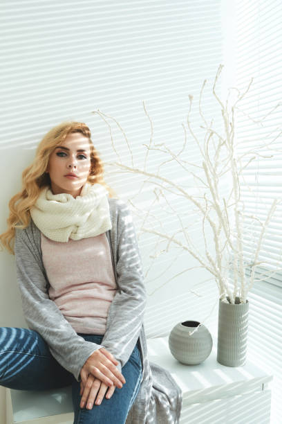 istock Woman resting at home 1056449418