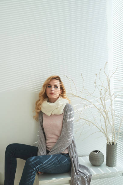 istock Womanr resting at home 1056449422