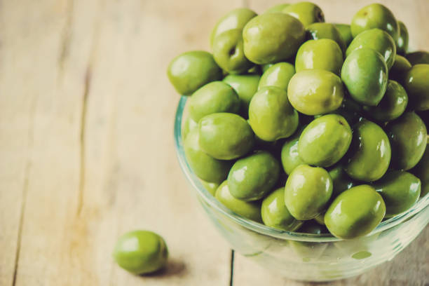 istock sandwiches with cheese and olives. Selective focus. 1056452266