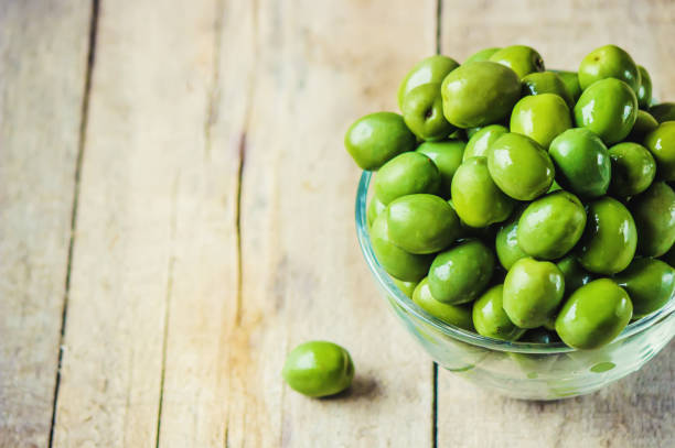 istock sandwiches with cheese and olives. Selective focus. 1056452284