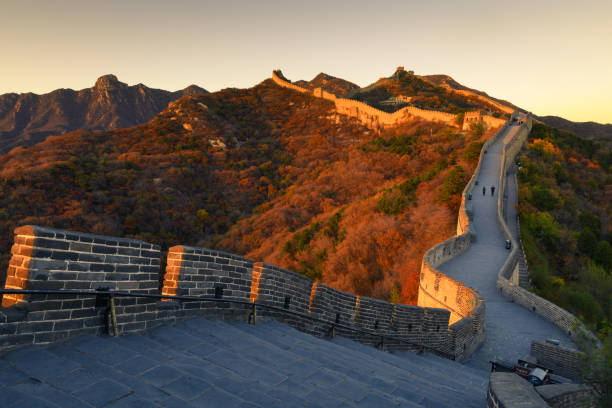 istock The Badaling Great Wall in the sunset, Beijing, China 1056463056