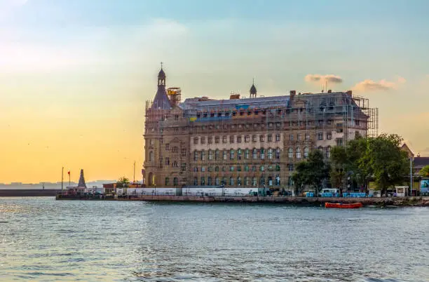 Haydarpasa train station on the Asian part of Istanbul is one of the historic landmarks of the city..