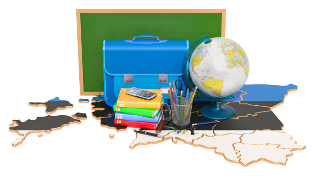 istock Back to school or education in Estonia concept, 3D rendering 1056477402