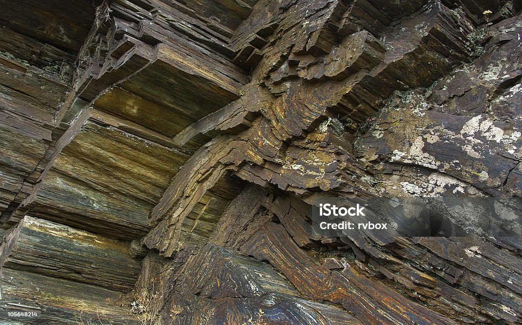 Iron ore deposits Structure formation of iron ore in mineral deposits. Ferroginous stone structure on the mine rocks in Ukraine. http://tools.stock-board.info/lightboxes/image-9a7b9bbf3843a80a45759e4fef61b869.png Iron - Metal Stock Photo