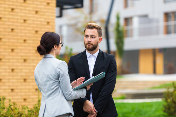 istock Client on a meeting with a saleswoman 1056502398
