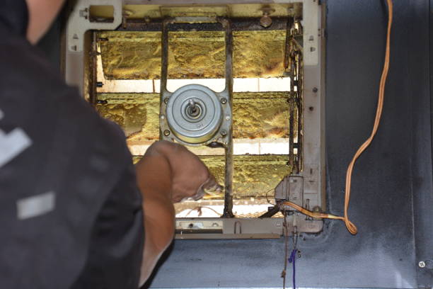 istock Cleaning of the kitchen exhaust fan 1056518130