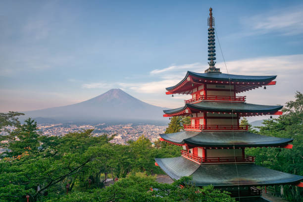 Mount Fuji - Japan stock photo