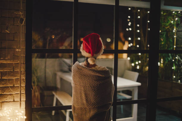 istock Cozy Christmas night in my home 1056519942