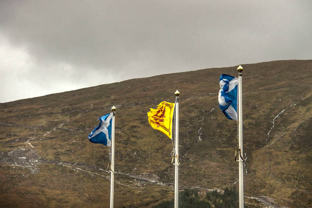 istock Flags of Scotland 1056523384