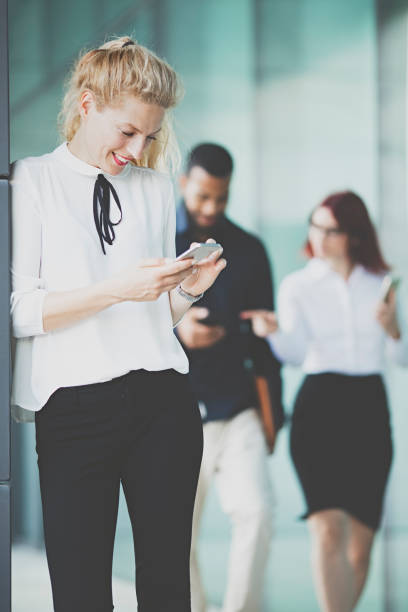 istock Group of business people walking and  talking 1056528792