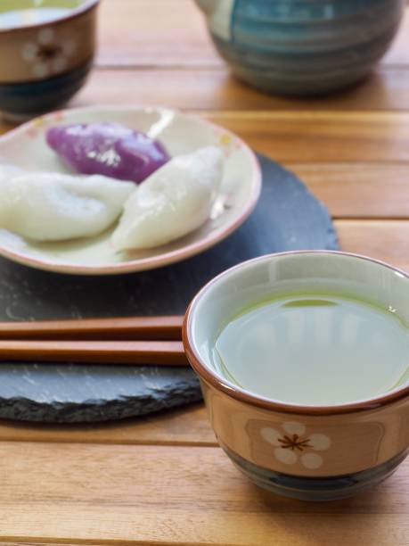 istock Asian traditional drink green tea 1056554080