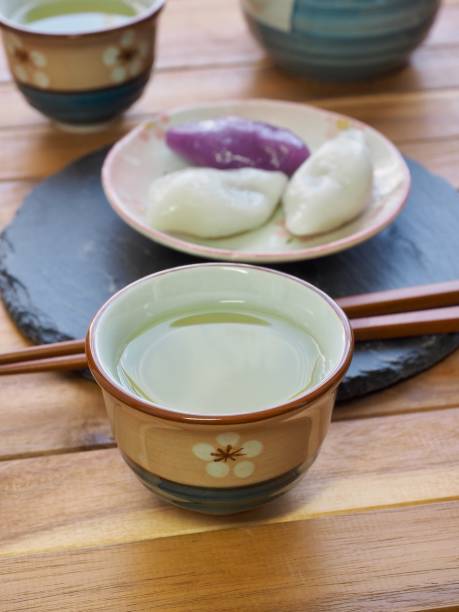 istock Asian traditional drink green tea 1056554090