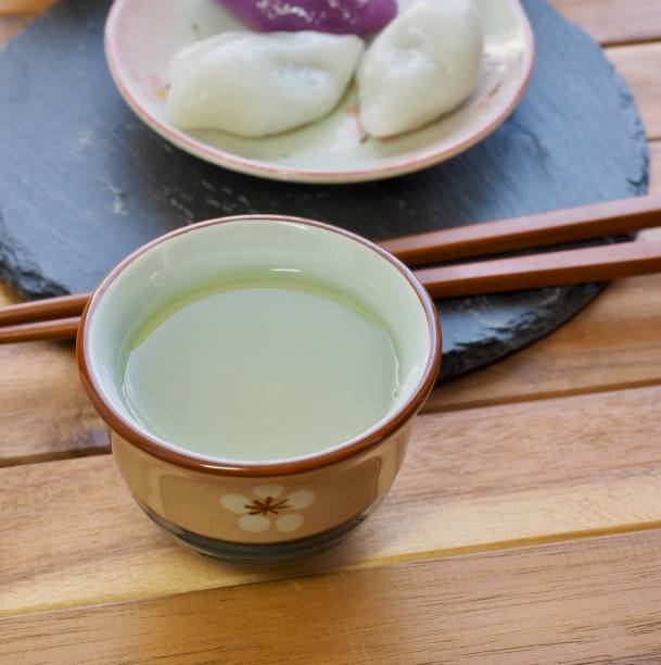 istock Asian traditional drink green tea 1056554092