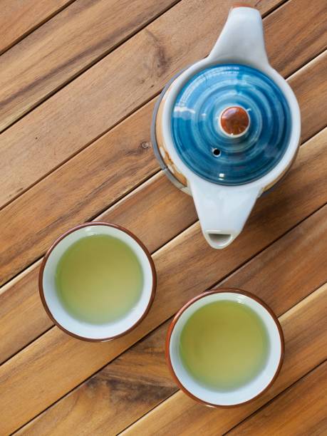 istock Asian traditional drink green tea 1056554120