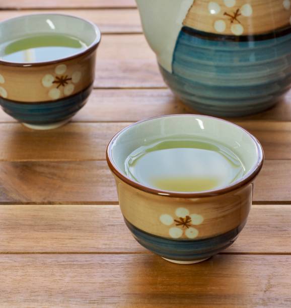 istock Asian traditional drink green tea 1056554162