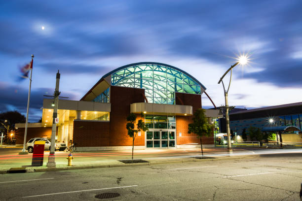 istock Windsor, Ontario - Public Bus Terminal 1056576542