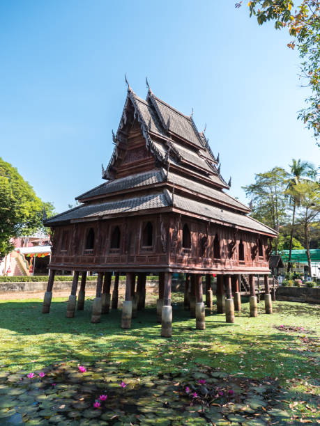istock Ancient Buddhist temple in Thailand 1056585226