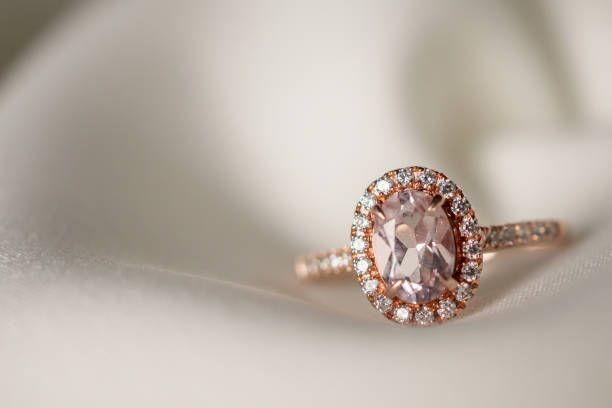 istock Jewelry wedding diamond ring close up 1056588030