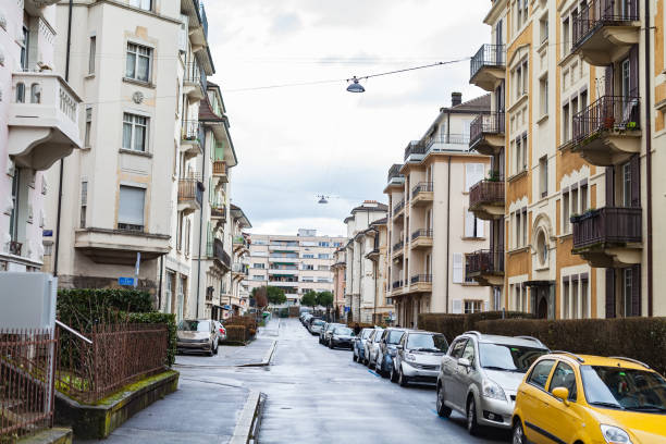 istock Apartment in switzerland 1056588280