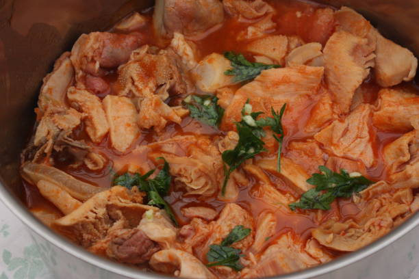 istock Tripe cooked in tomato sauce and spices 1056590994