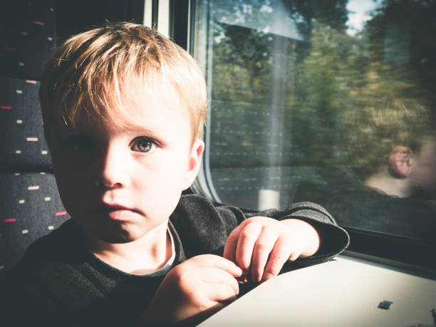istock Shy little boy, cute look 1056609798